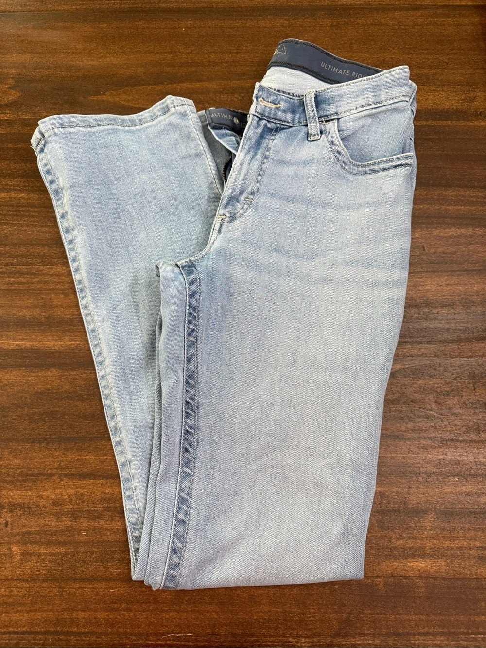Wrangler Light Blue Slim Straight Jeans